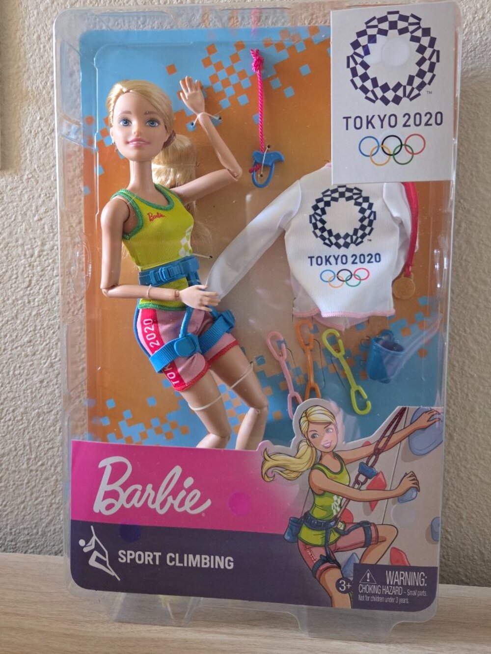 Sport Climbing Barbie from Tokyo Olympics 2020